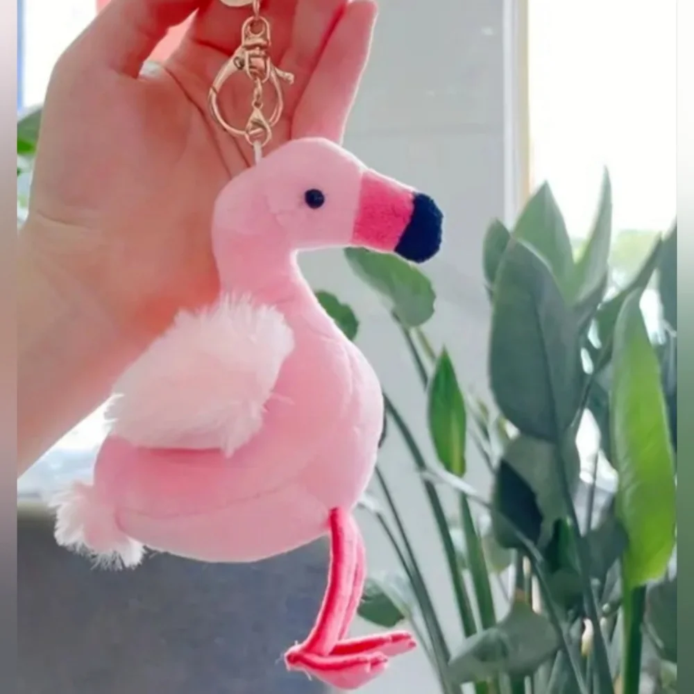🌺Flamingo Bag Charm Keychain Flamingo Accessories